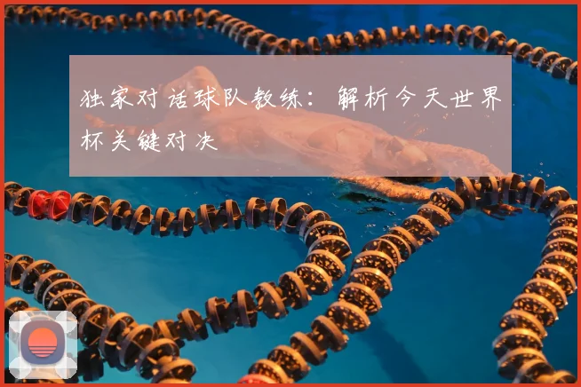 独家对话球队教练：解析今天世界杯关键对决